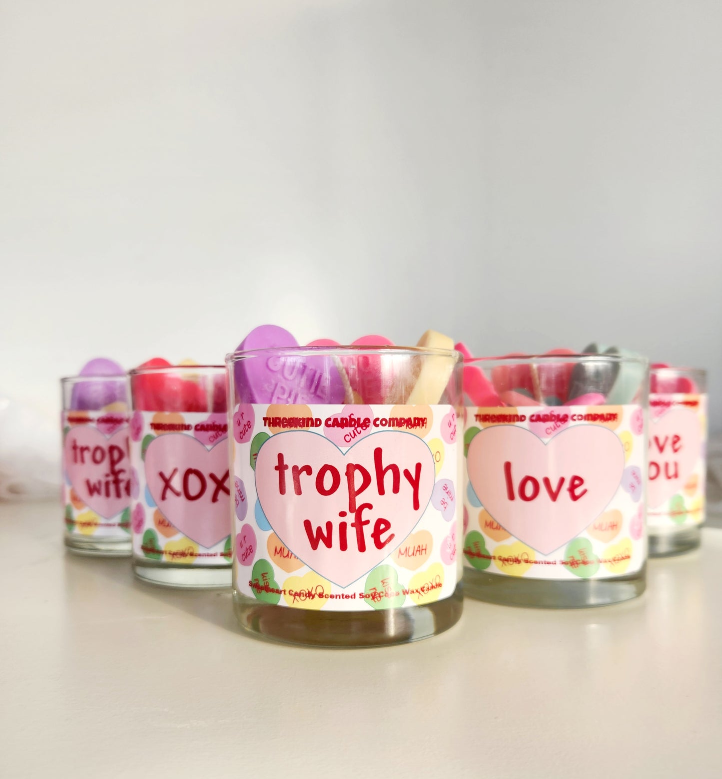 Valentine Sweetheart Candle
