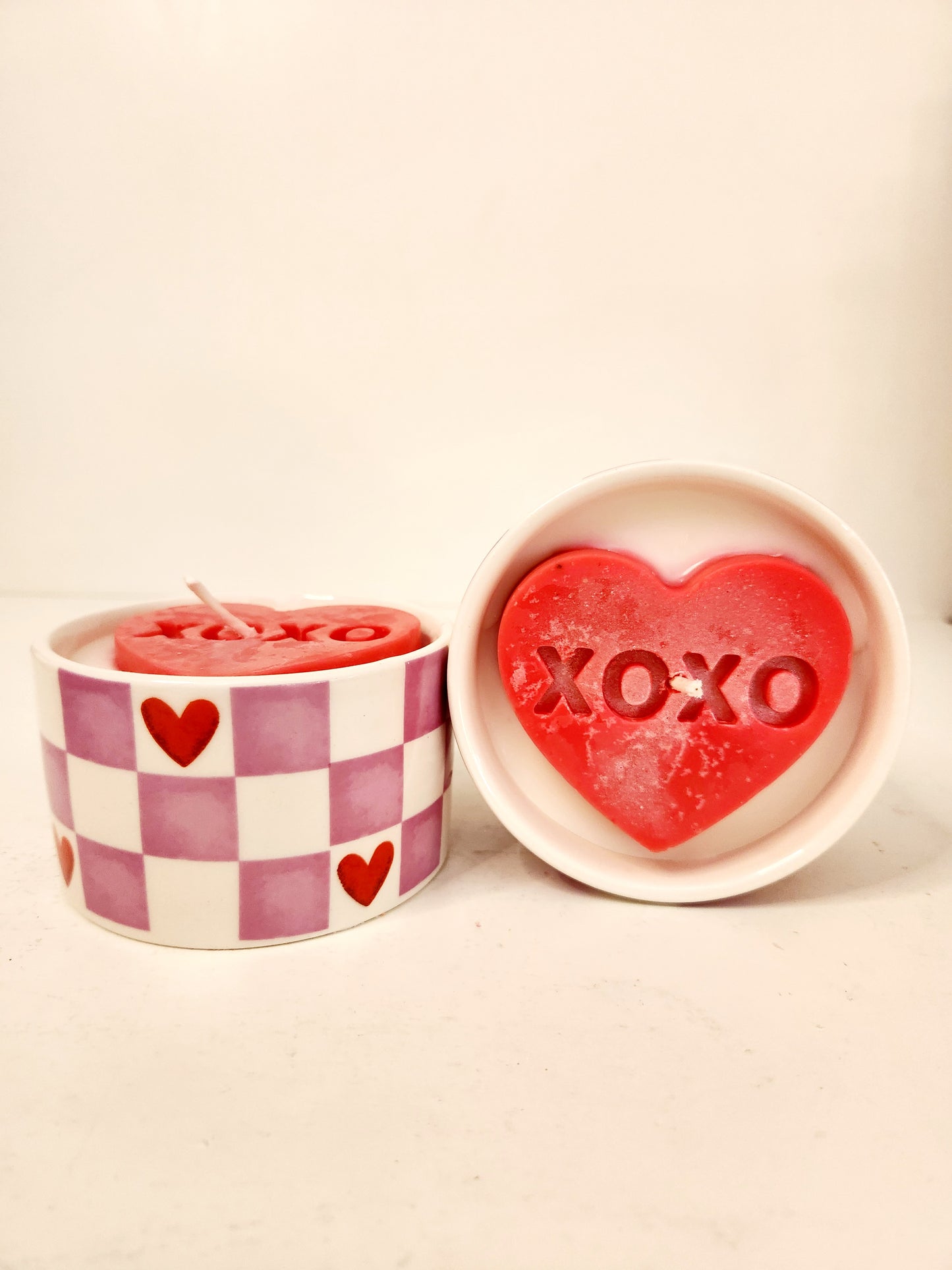 Valentine Heart candle