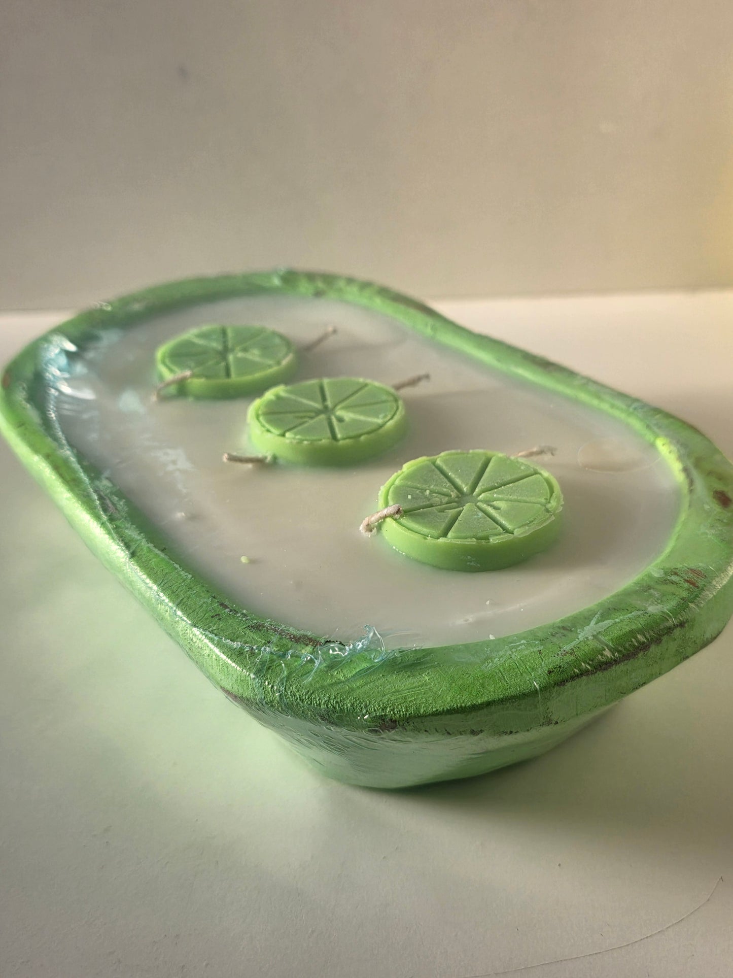 Pretty Mini Dough Bowl Candles