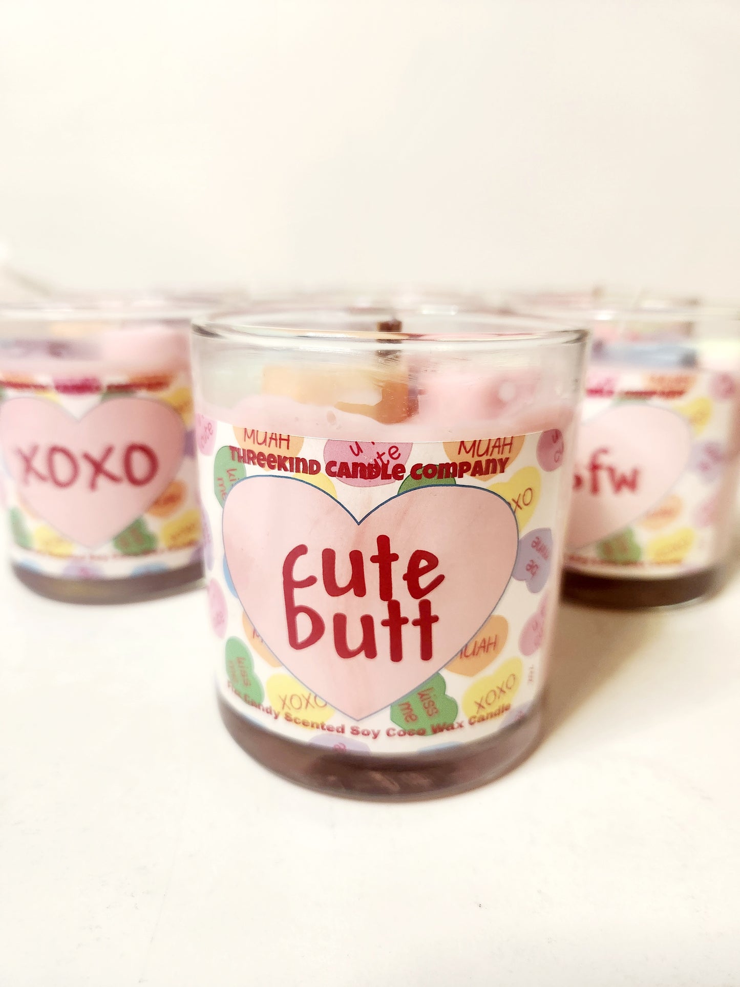 Valentine Sweet Heart candles