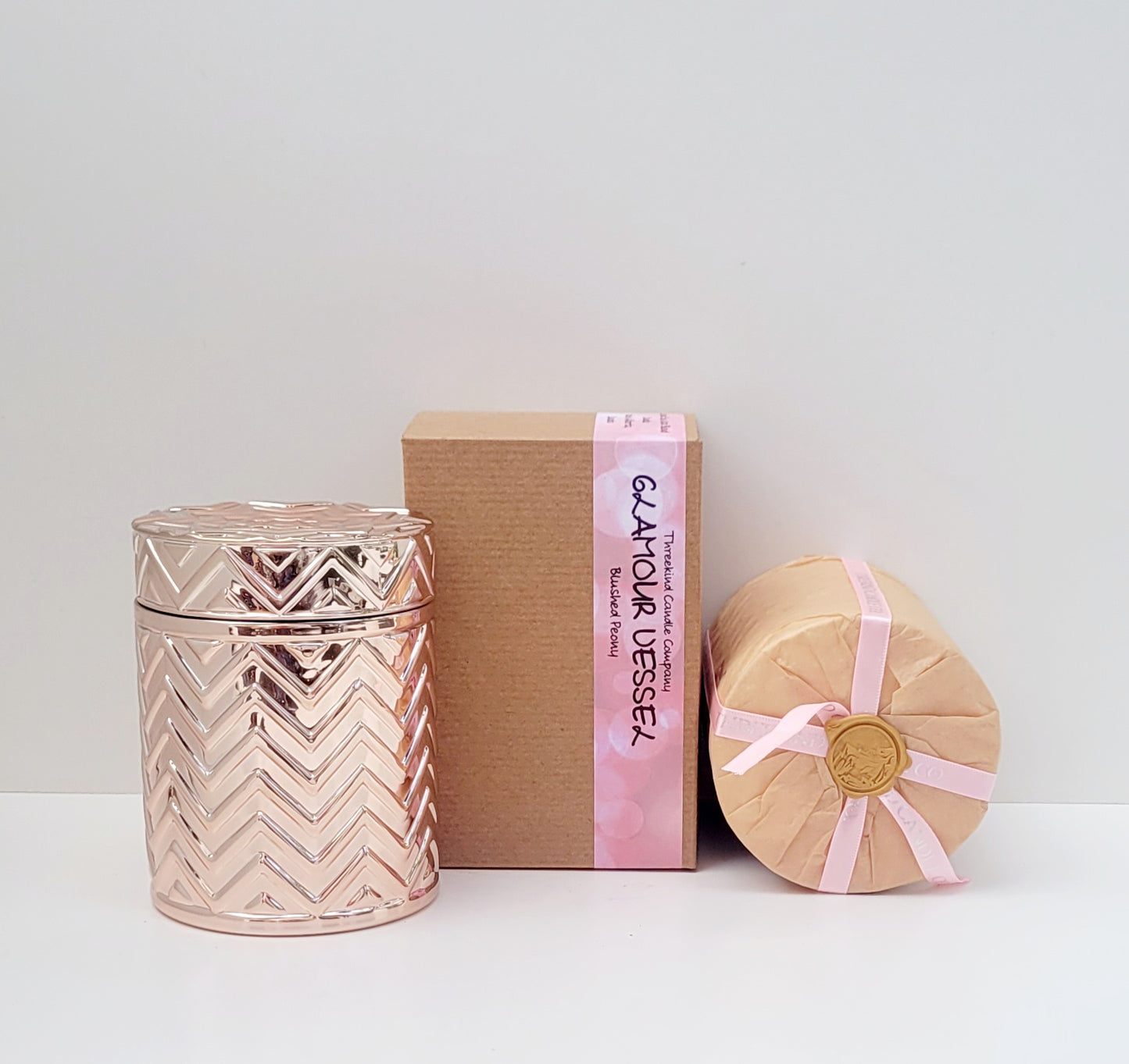 Rose Gold Glam Jar Candle